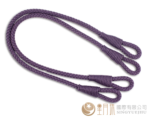 57±2cm腊绳手把-墨紫色(硬) 