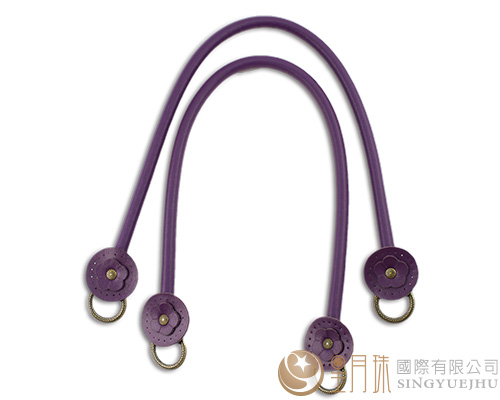 雕花環-圓花-短(一樣顏色)-深紫12