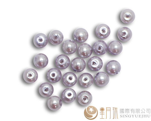 玻璃珍珠(30入)6mm-浅紫18 剩下3包