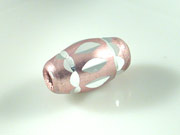 铝珠-橄榄型-粉红-10mm