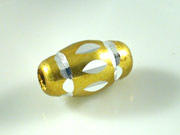 铝珠-橄榄型-黄-10mm