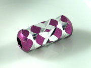 铝珠-圆柱形-紫