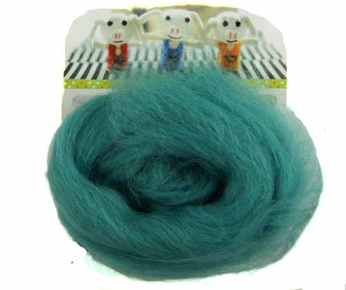 美丽诺羊毛毡-R7903-蓝绿色