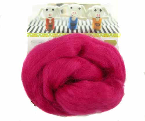 美丽诺羊毛毡-R7910-桃红