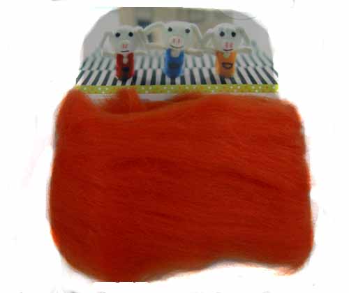 美丽诺羊毛毡-R7926-橘色