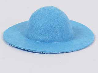 娃娃帽子-3.5cm-蓝
