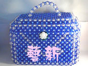 串珠材料包977化妆箱-8mm杨桃珠中珠