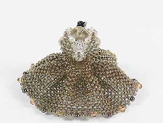 串珠材料1357复古小洋装-3mm水晶