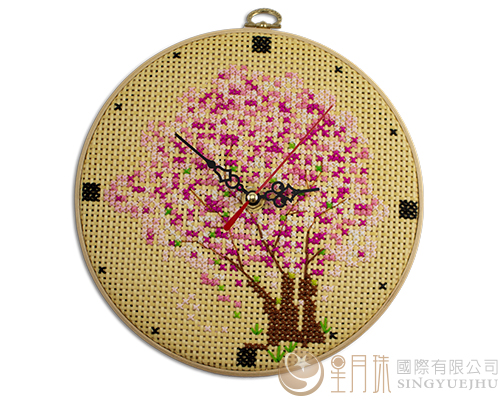 创意十字绣材料包-C款-樱花树
