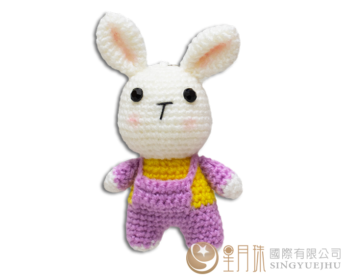 吊带裤兔宝宝-紫