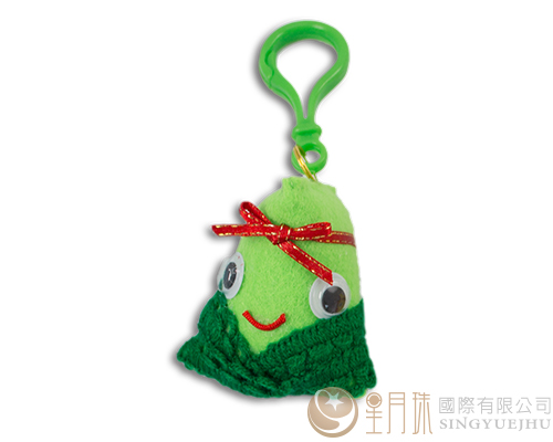 手缝包粽(中)扣环吊饰-绿色