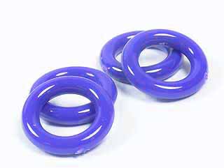 塑胶圈（小）-宝蓝色-10入