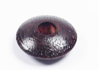 木珠-飞碟型-深咖啡色-薄-10入