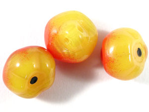 捷克水果珠-甜柿(透黄)-20入