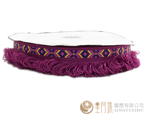 图腾织带-宽约3cm-紫