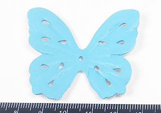 合成皮立體壓花-小蝴蝶-4*5cm