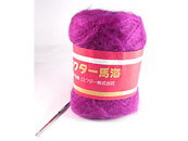 日本毛織-海馬-紫紅色-12入