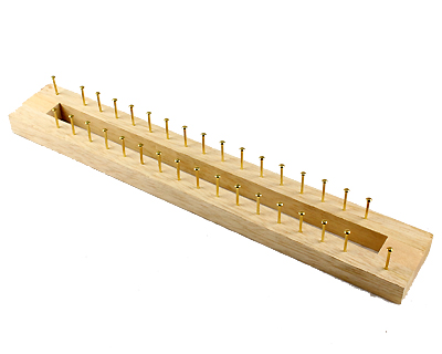 木製毛線架(毛線釘板)16釘