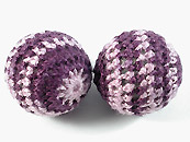 毛線球-21mm-深紫+紫-2入