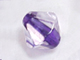 6mm角染珠(紫)
