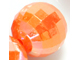 五彩地球珠-橘-10mm-半磅裝