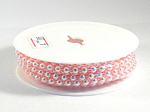 4mm连线珠-粉红色