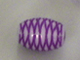 小橢圓鼓珠-紫