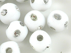 4鑽圓珠-白色-半磅裝