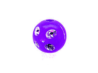 八鑽圓珠-紫