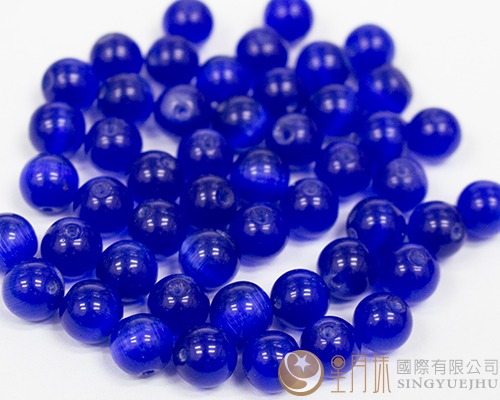 6mm圓型珠-寶藍