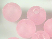 磨砂珠-5mm-粉紅色
