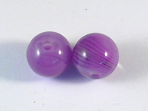 樹酯珠14mm-紫色-10顆裝