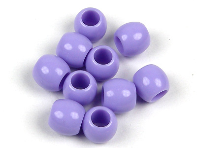 大孔珠9mm-紫色-半兩