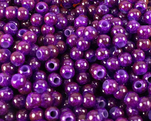 水染珠-6mm-深紫