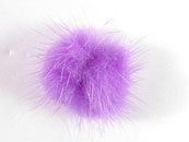 貂毛球-紫-25mm