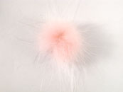 貂毛球-淡粉紅-25mm