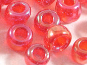 3mm玻璃珠-五彩紅