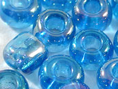 3mm玻璃珠-五彩藍