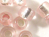 1.5mm玻璃珠(1两装)-浅浅粉灌银