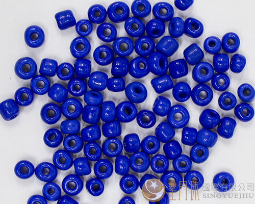 4mm(實色)玻璃珠-寶藍