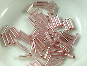 5mm玻璃管珠-玫瑰紅(1兩裝)