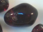 玻璃水滴珠-暗紫-5入(剩下5份)