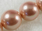 A級貝殼珍珠-8mm深粉彩