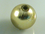 圓珠-電鍍-金-3mm