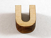 木雕U-1cm-2入