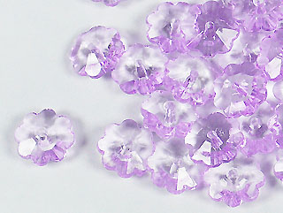 壓克力8瓣珠-紫羅蘭色-10mm
