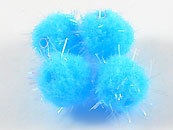 洞棉絨球-金聰-藍色-10入