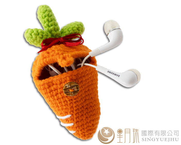 蘿蔔耳機套