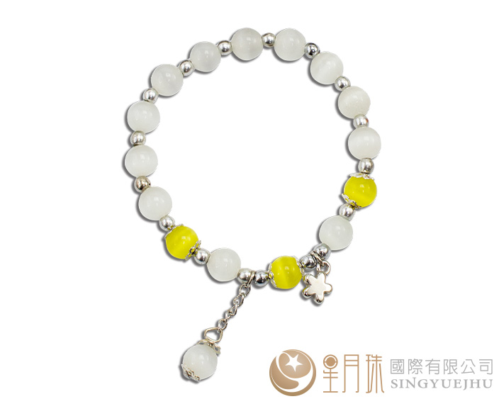 DIY月光貓眼石手鍊-1入(A0024)