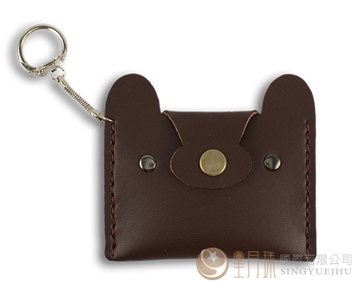 合成皮熊熊卡套-咖啡10(B004)